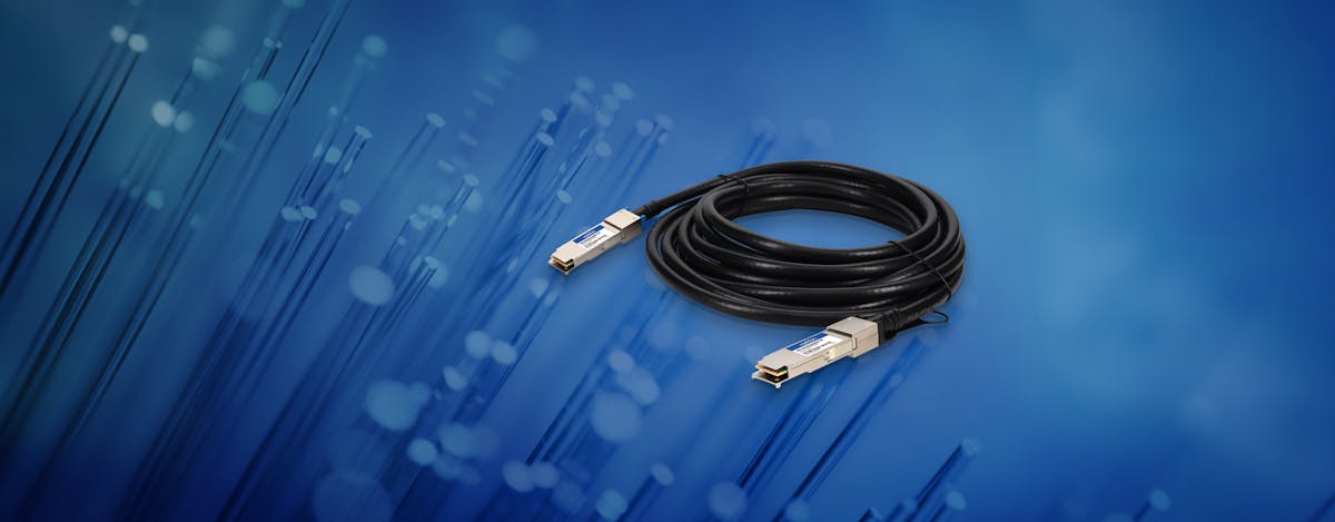 Efficient Cable Management with AddOn's Color-Coded QSFP28 100G Hybrid DACs