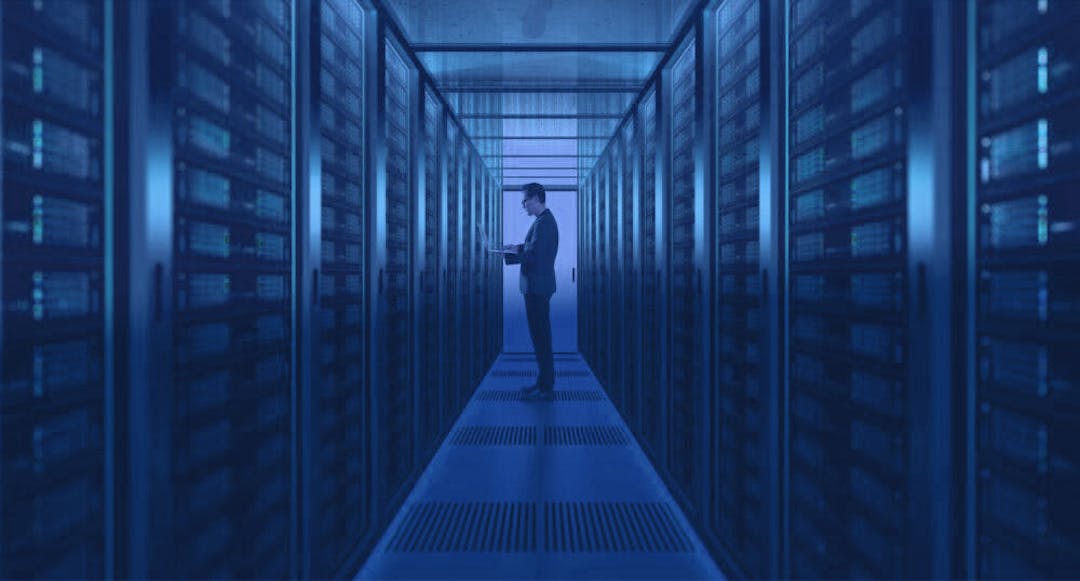 Add On Man In Server Room