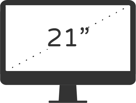 21 inch Monitor Privacy Screen