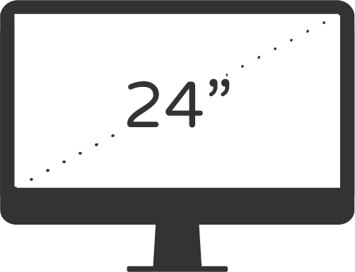 24 inch Monitor Privacy Screen